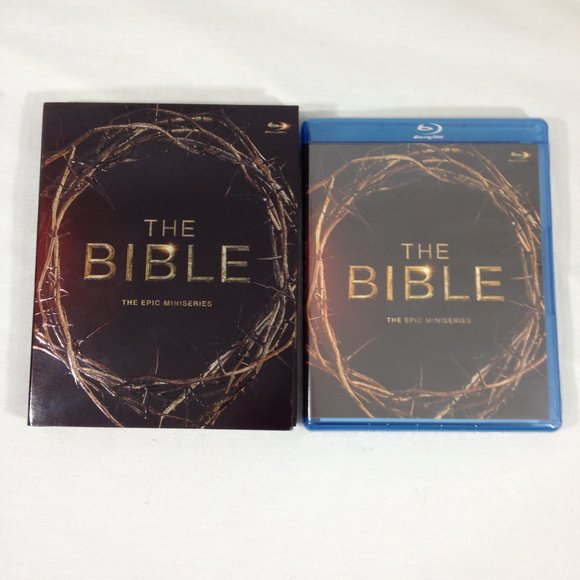 The Bible-2013-The Epic Miniseries-Roma Downey-4 Disc Set-(Blu-ray)-New - Picture 5 of 8